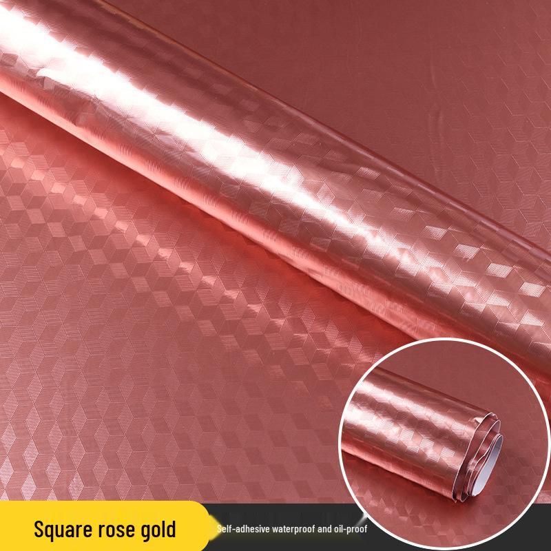 Waterproof Fireproof Oil-Proof Aluminum Tile Sticker for Kitchen Surfaces