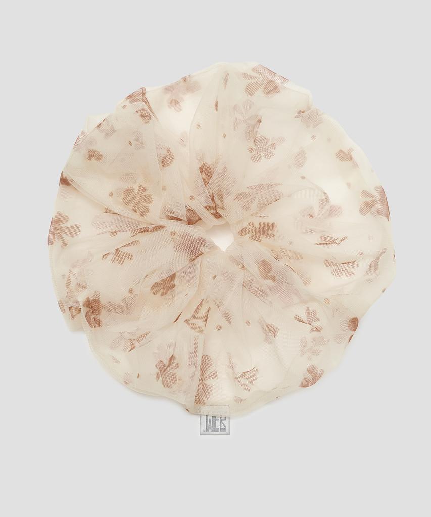 Typeservice Flower Lace Scrunchie [Yellow]
