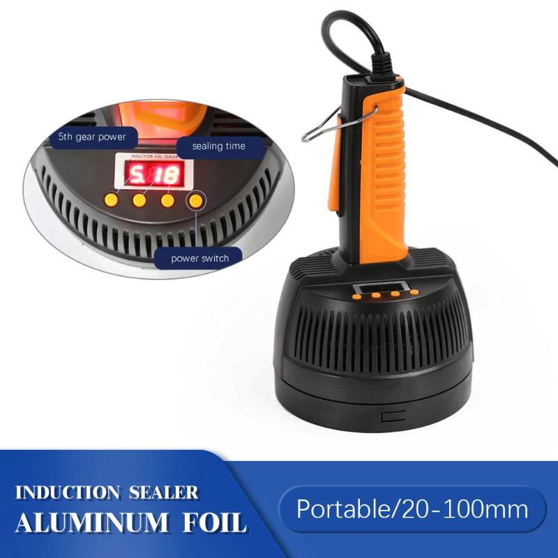 20-100mm Handheld Portable Electromagnetic Induction Sealing Machine Plastic Bottle Cap Sealer Aluminium Foil Capper Cap Packing