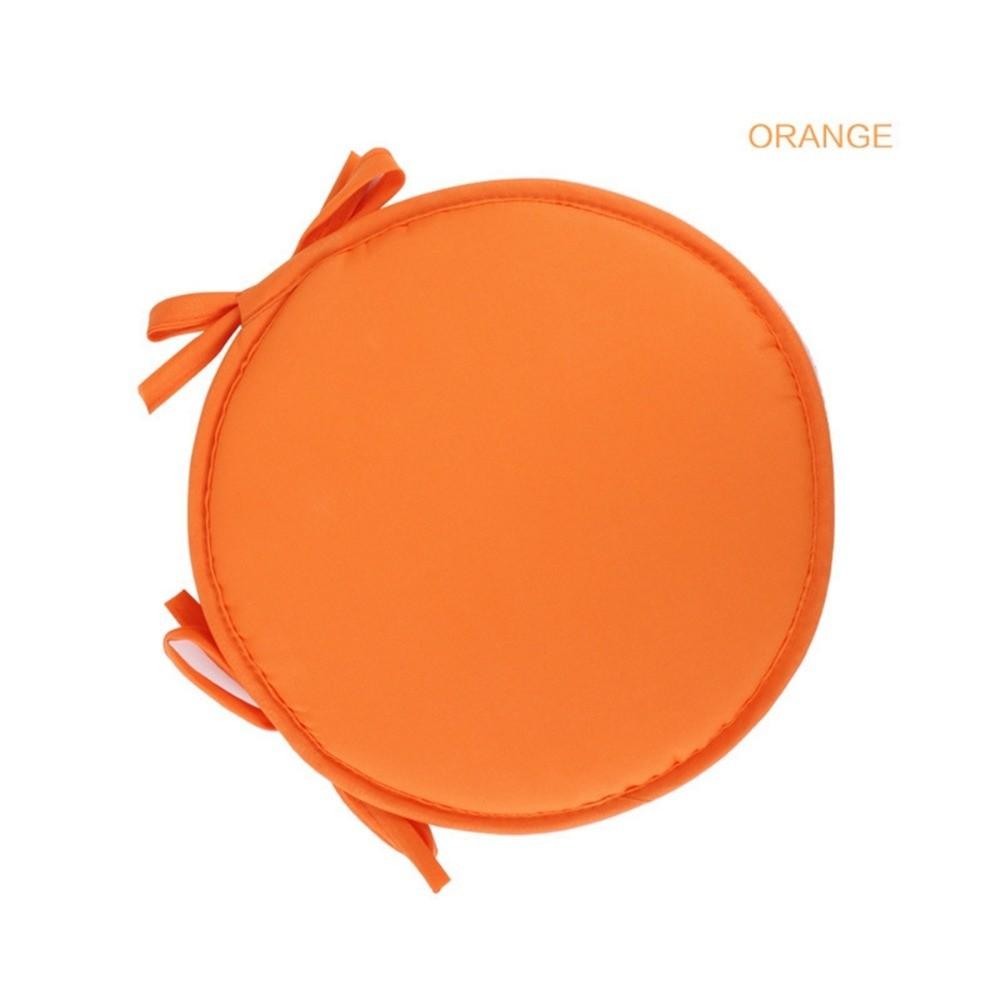 Office Indoor Outdoor Solid Color Washable Home Decoration Seat Pad Round Cushion Chair Cover
