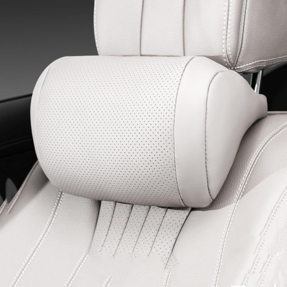 3D Ergonomische Autositz Kopfstütze Nackenstützkissen Weiche Flauschige Nackenstütze Kopfstütze Autoteile Schutz