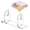 Akrylvikfläktställ Hållare Handhållen fläktdisplayställ Förvaringsställ för handfläkt Organizer för hemmakontor Dekorationer