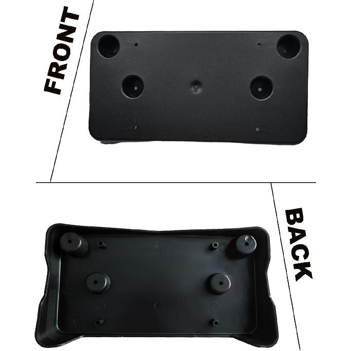 FASTCHE Front License Plate Frame Compatible with 2022 2023 Chevy Traverse & 2024 Traverse Limited Front Bumper License Plate Holder Mounting Bracket