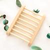 Jabón de baño para el hogar, soporte de bambú, jabonera, estuche de ducha, soporte Original de madera Natural, suministros de limpieza, almacenamiento, herramientas de uso interior