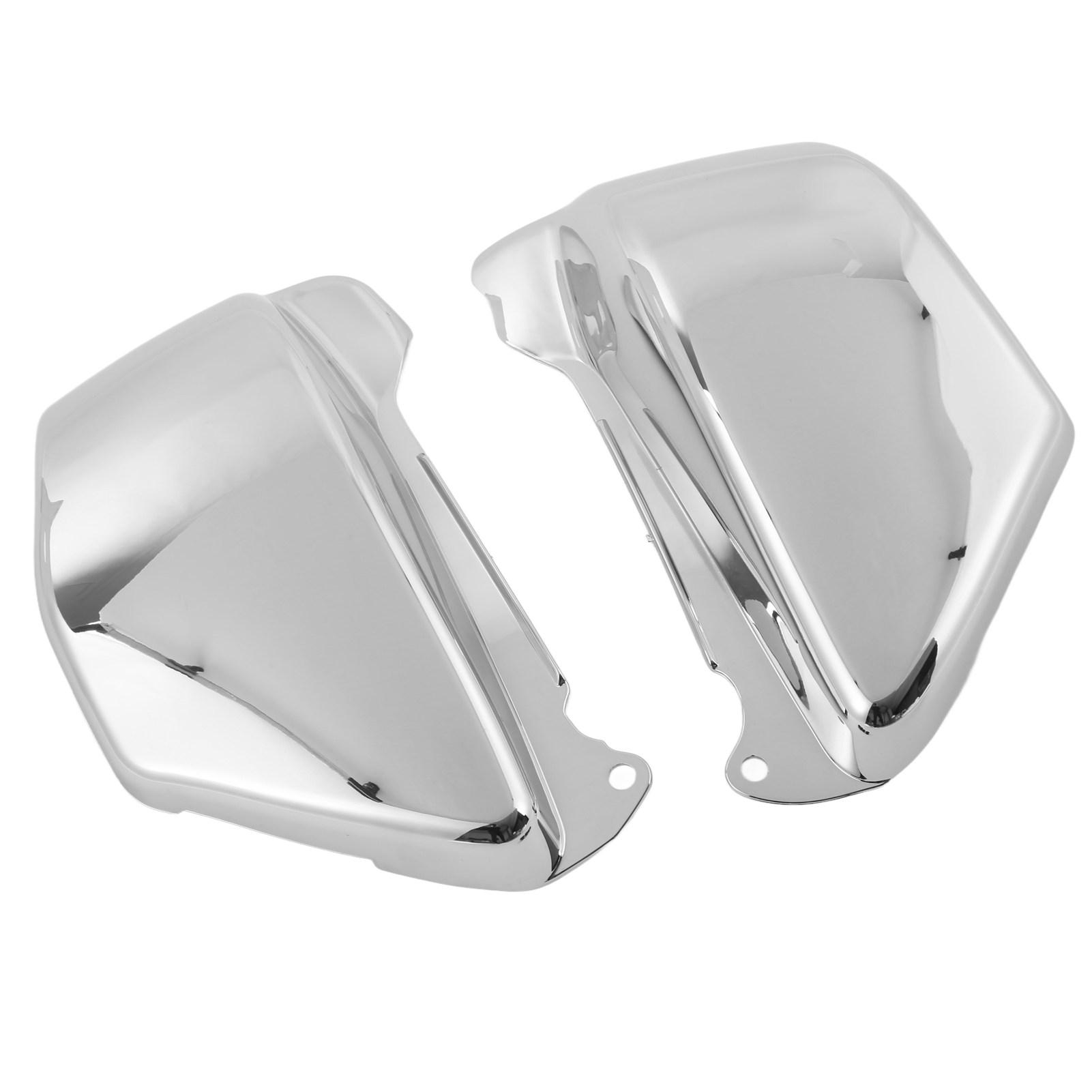 

2pcs Motorcycle Side Battery Fairing Cover Left Right ABS Wearproof Replacement for Magna VF750 VF750C 1994‑2004Chrome