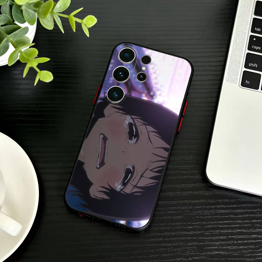 S-akopi's Original Sin Phone Case For Samsung S26,S25,S24,S23,S22,S21,S20,Ultra,Plus,FE Black Soft Cover