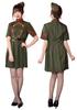 Clearstone Tokimeki Graffiti Cosplay Halloween Army Girl Green Women's