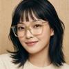 Eyeglass Frames BE2376 4063 Clear Horn-rimmed Square Elizabeth