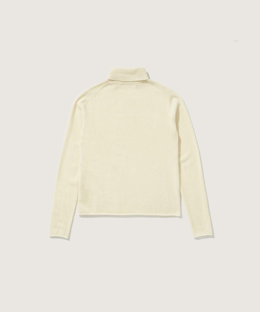 PLAC WOMEN Turtleneck Knit Ivory