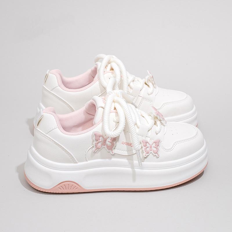

Girls White Canvas Shoes - 2025 Spring/Autumn Fashion for Big Kids, Soft Sole, Versatile Casual Wear 20.2 CM Interior Length