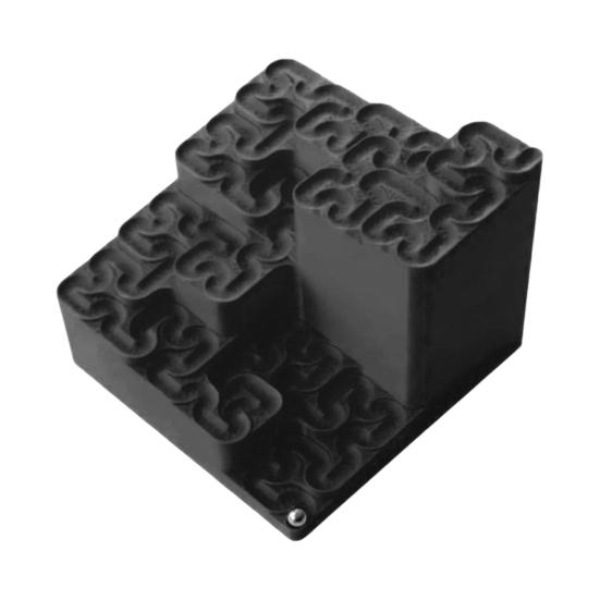 

3D-печать Кривая Гильберта Мраморный трек Фрактальный шариковый трек Бесконечный зацикливающийся фрактальный лабиринт