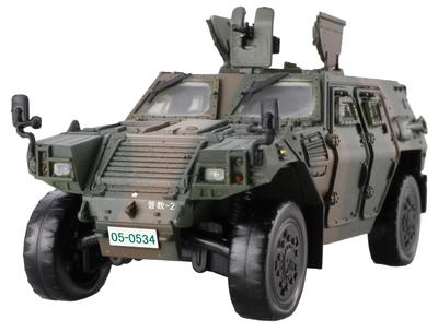 Fujimi Model Military Series 18 Japan Ground Force Light Armored Vehicle Gun Mounted of Plastic Model ML18 1/72 No. Self-Defense (Company Commander's