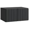 Wall Mounted TV Cabinet Black 59.5 X 41 X 30 Cm