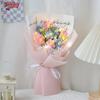 Artificial Flower Crochet Bouquet Eternal Flowers Valentine's Day Graduation Bouquet Wedding Guest Gift New Year Bouquet Flowers