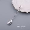 Spoon Dessert Desserts Seafood Stainless Steel Cocktail Creative Metal