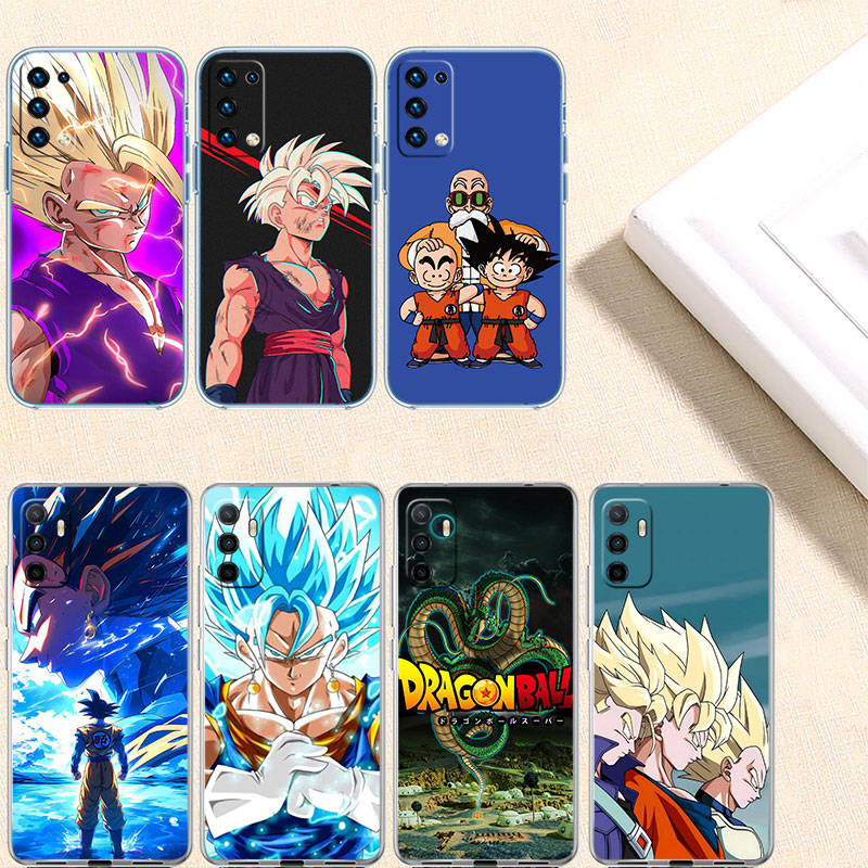 JO21 Dragon Ball Goku Phone Case for Motorola E22S E7 G6 G7 G8 G9 Plus Power Play G10 G20 G04 E30 E40 E22 E20 E13 G22 G23 G Stylus Play