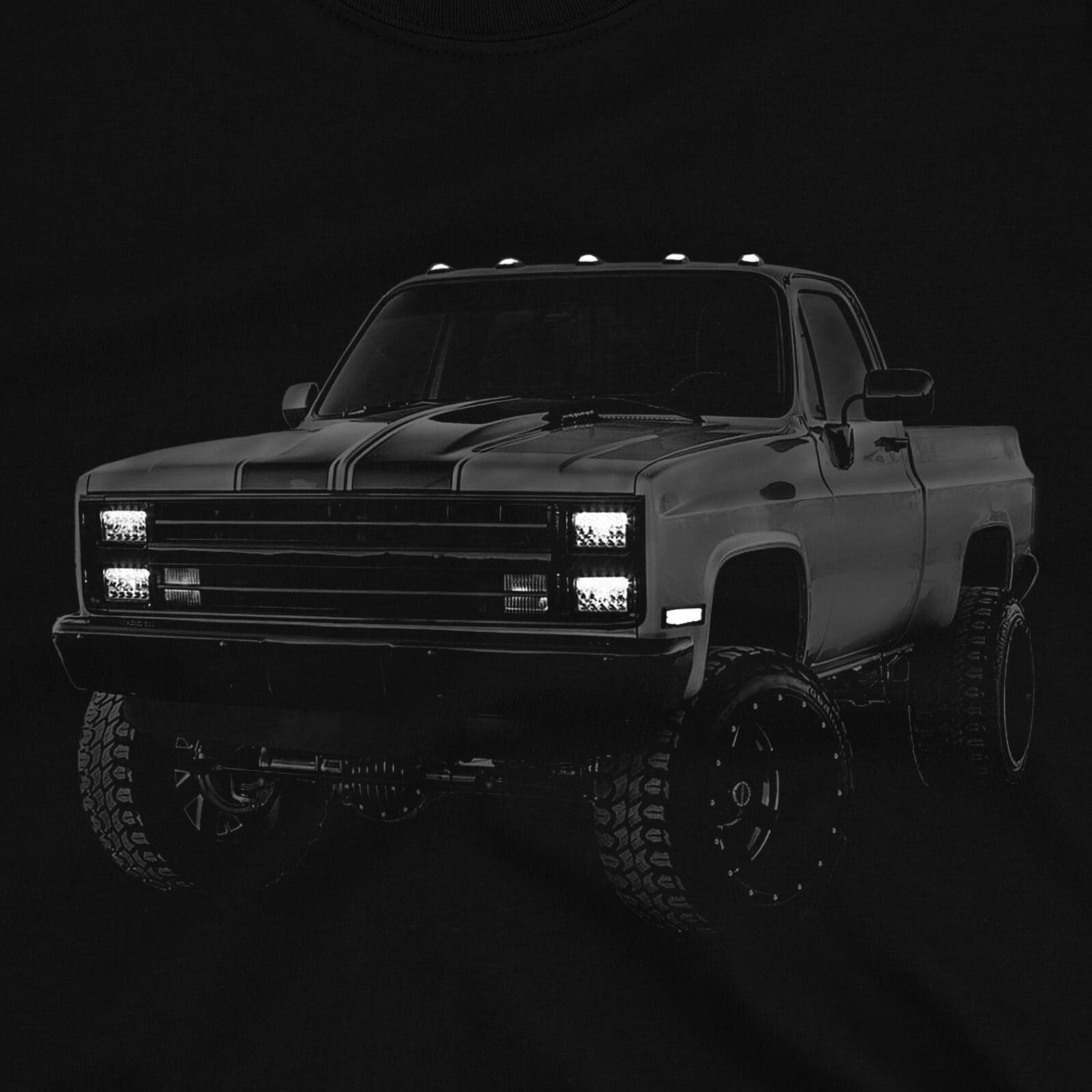 Chevy K10 Square Body Truck T-Shirt 100% Cotton Unisex T-Shirt L
