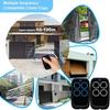 Garage Door/Gate Remote Duplicator 433MHz - Multi-Frequency Code Clone Grabber Key Fob Transmitter