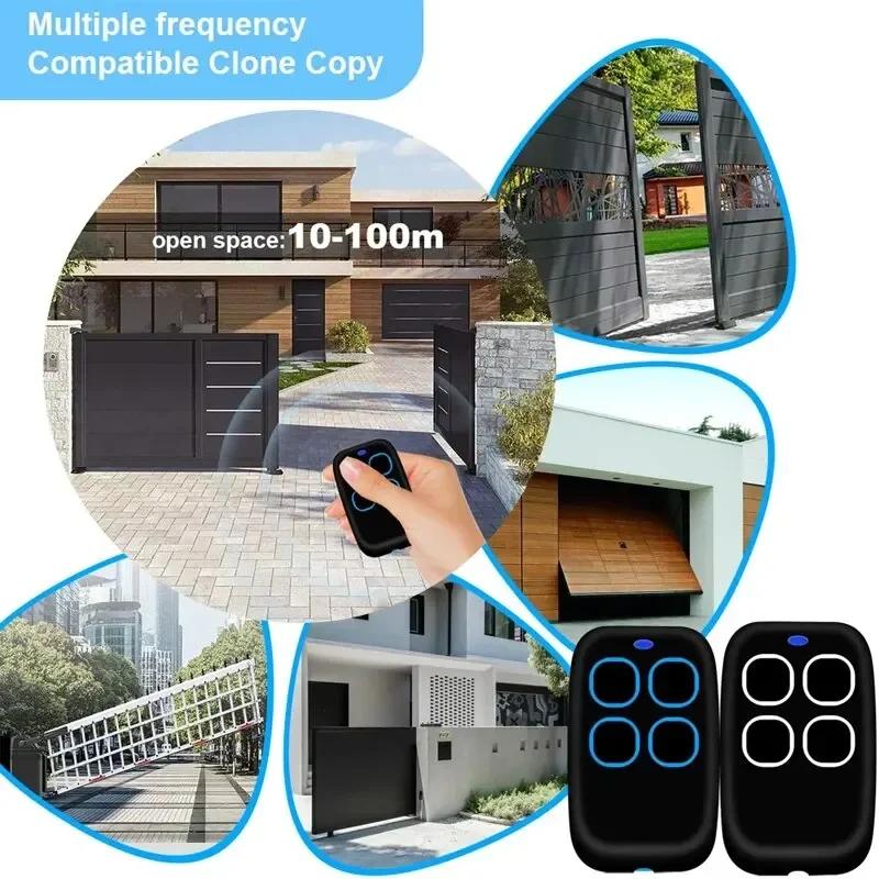 Garage Door/Gate Remote Duplicator 433MHz - Multi-Frequency Code Clone Grabber Key Fob Transmitter