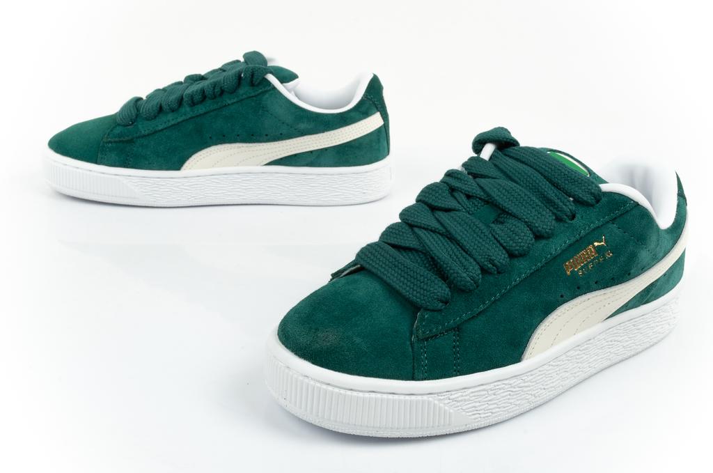 Puma Unisex Suede XL green/white [395205 21] size 36