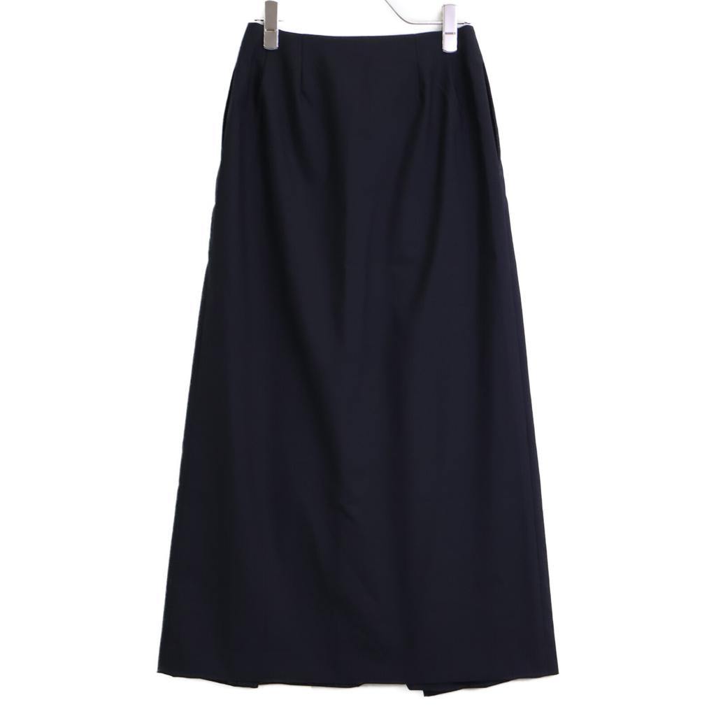 EDITION Black 24 Stainless Steel Washable Long Lap Skirt Wool Long Skirt skirt 34 blackUsed