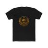 Gold Crown Fleur-de-Lis Tee | Regal Vintage Crest, Cool Luxury Tee, Style