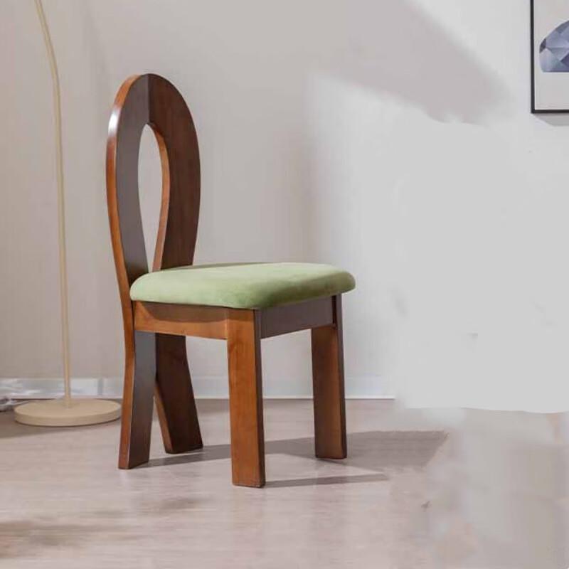 French Retro Wabi-sabi Mermaid Dining Chair