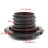 Gas Cap Vented Cross Fuel Tank Cap For Harley Touring Road King Street Glide Sportster 883 Dyna Softail 96-2020 Motorcycle Black