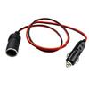 Vehicle Power Extension Cable with Male and Female Connectors, LED Power Indicator, and 12 V to 24 V Operation