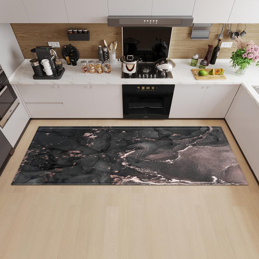 Marble Kitchen Mat Porch Door Mat Bathroom Door Floor Carpet Bedroom Corridor Non-slip Mat