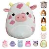 Adorable Cow Plush Pillow Toy Soft And Cuddly Animal Doll For Kids