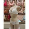 Barbara White Lace 3 4 Cup Mold Bra Hem Panty Set  Abr4449 Abp4449h 