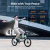 Electric Bike Foldable ENGWE P20 250W Motor City Electric Bicycle Top Speed 25Km/h 36V 9.6AH Max Range 100Km Load 120Kg