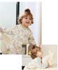 2024 Bamboo Cotton Baby Sleeping Bag - Four-Layer, Footed, for Spring/Autumn, Anti-Kick Blanket for Kindergarten and Air-Conditioned Rooms