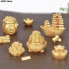 Feng Shui Glücksbringer Fa Cai Geldbaum Goldbarren Tasche Glücksbringer Frühlingsfest Maskottchen Desktop Ornament Auto Wohnkultur Handwerk