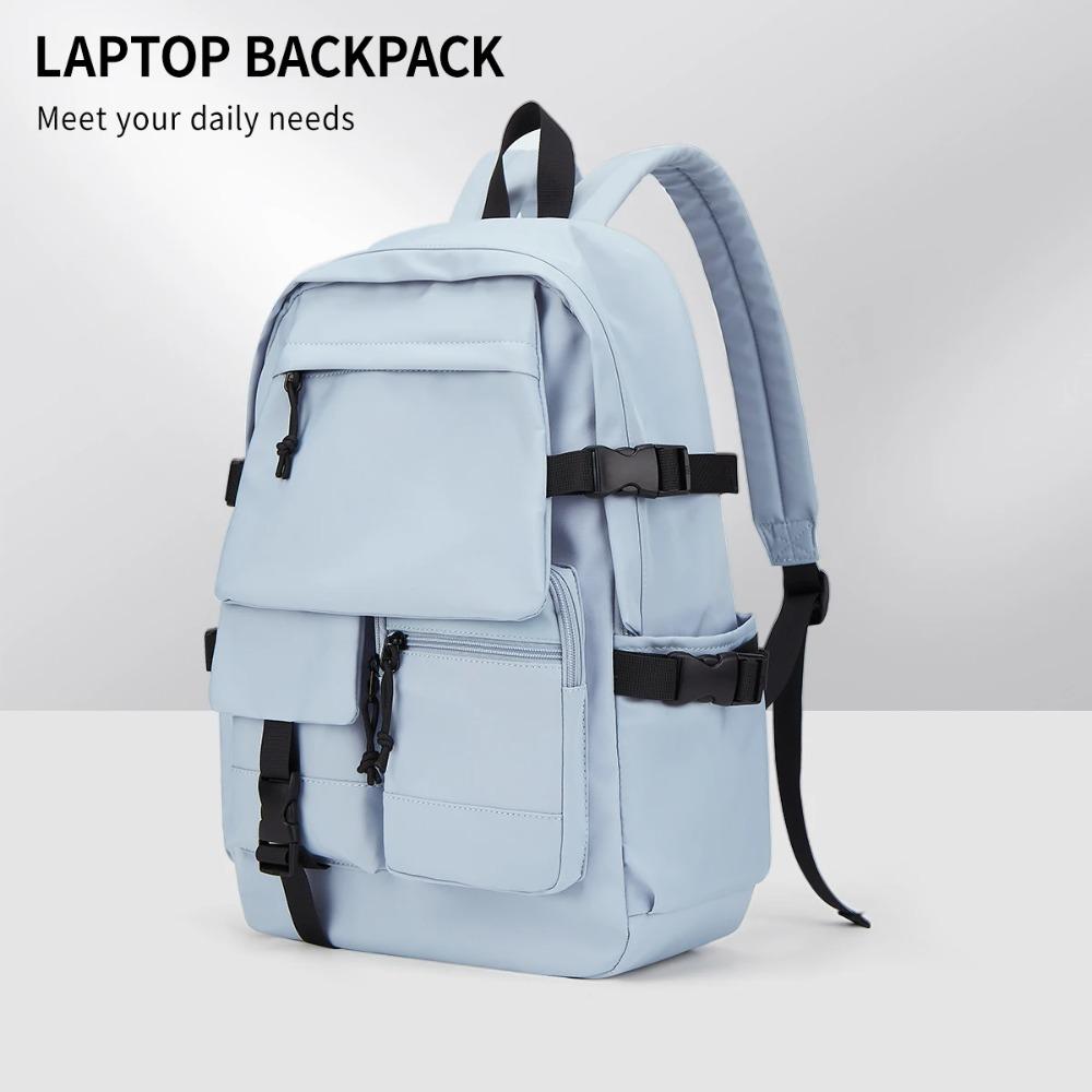 

Fashion School Backpack Elementary Middle School Large Capacity Fashion Boys Girls Laptop Backpack Computer Bag Back to School світло-синій колір