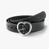 Cowhide Elegant Twolayer Womens Belt Trendy Korean Style For Students Young