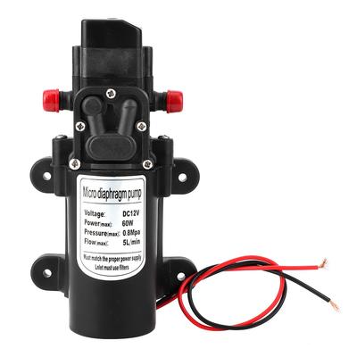 DC 12V 60W Self  Priming Electric High Pressure Micro Diaphragm   Water Pump for Car Washing