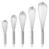 Qiwei 304 Stainless Steel Manual Egg Whisk