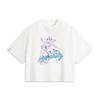 Li Ning Sports Life Collection T Shirt Unisex Ivory AHSUA66-4
