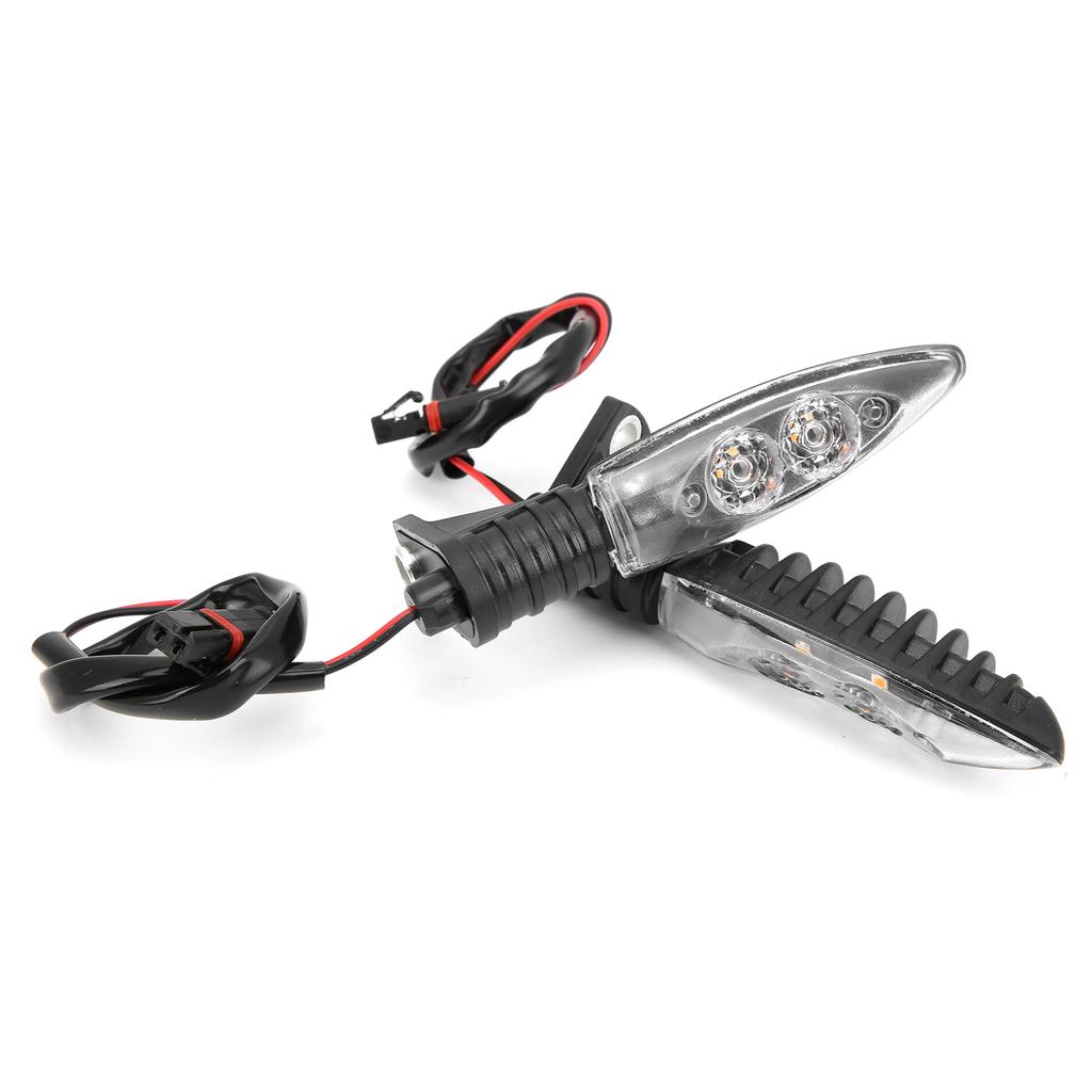 Pair Front Turn Signal Indicator LED Light 12V Replacement for S1000RR R1200GS F800GS