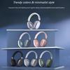 Wireless over-ear headphones, portable wireless music headphones with built-in microphone for calls, stretchable and rotatable, can be connected to