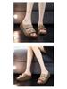 Women's Summer 2024 Height-Boosting Waterproof Wedge Slippers