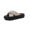 Premium slippers women's outer wear platform 2025 summer new fashion versatile casual comfortable cross with sandals