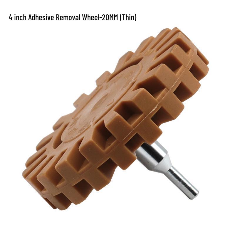 4-inch Pneumatic Adhesive Remover Rubber Wheel for Car Tire Polishing