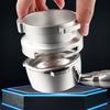 Dosing Funnel Rotation Type Smooth Aluminium Alloy High Strength Coffee Dosing Ring