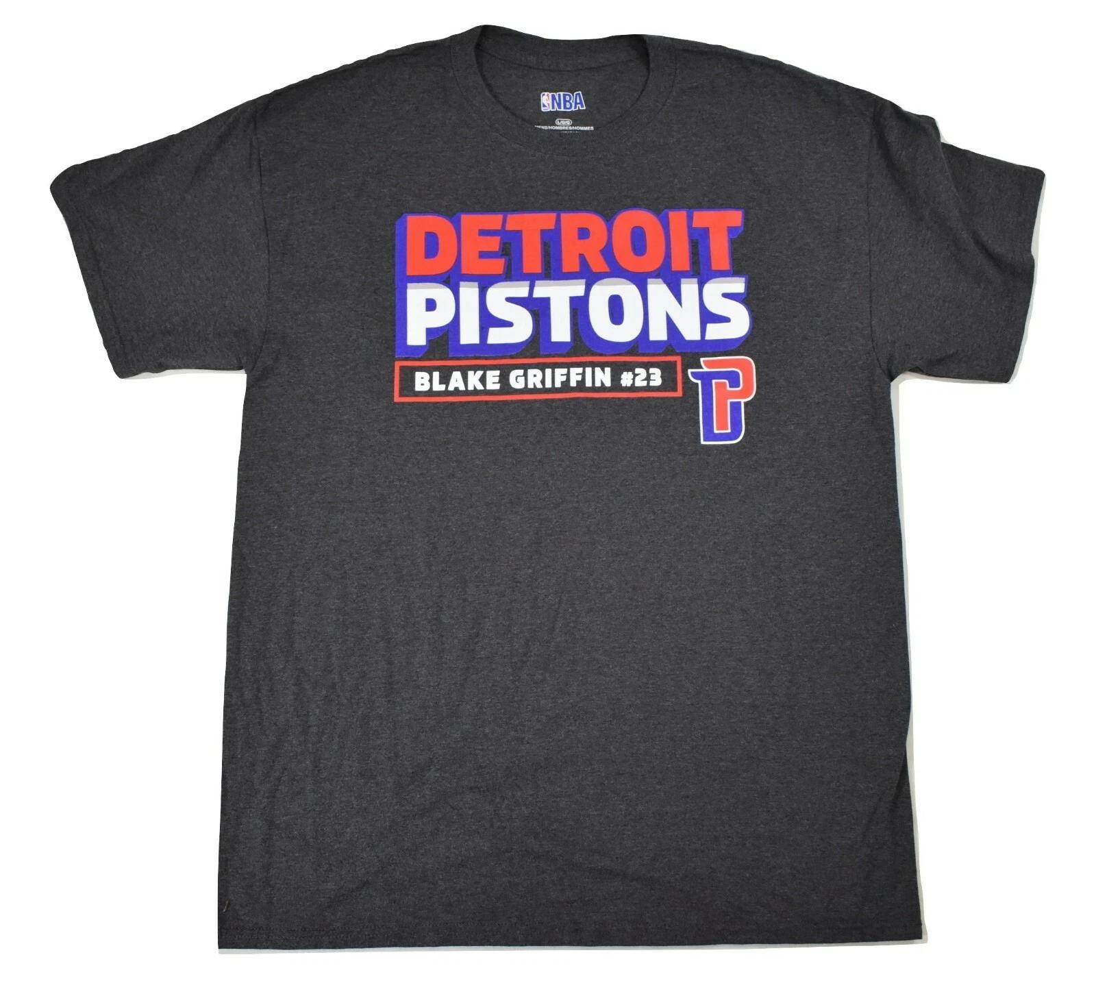 NBA Mens Detroit Pistons Blake Griffin Shirt New L 3XL