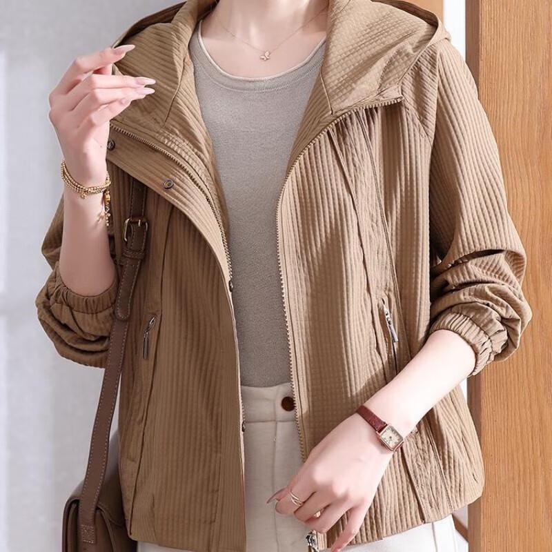 XUEXI Женская повседневная осенняя куртка большого размера 4XL