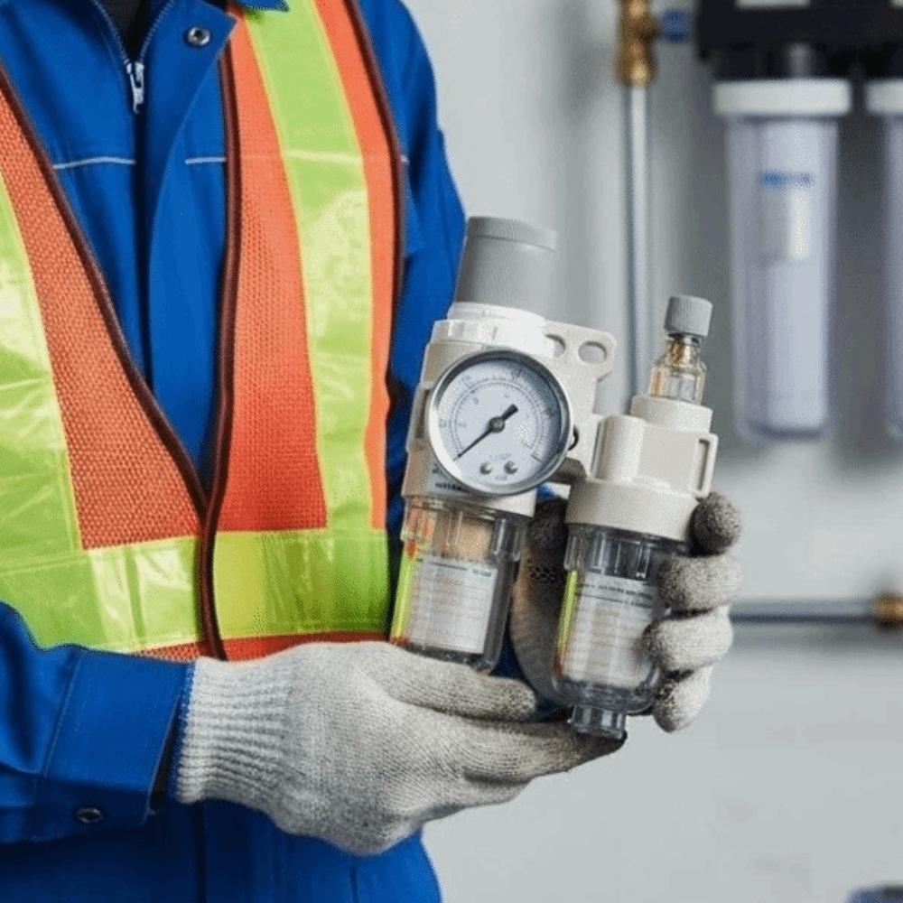 Regulator Oil Water Two-piece Air Filter Air Treatment Unit  Air Source Processor