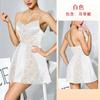 Women Sexy Lace Patchwork Satin Short Strap Nightdress Home Loungewear